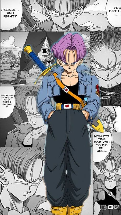 Trunks Wallpaper, Trunks Manga, Dragon Ball Z Wallpaper, Dragon Ball Trunks, Dbz Trunks, Trunks Dbz, Z Wallpaper, Future Trunks, Icon Wallpaper