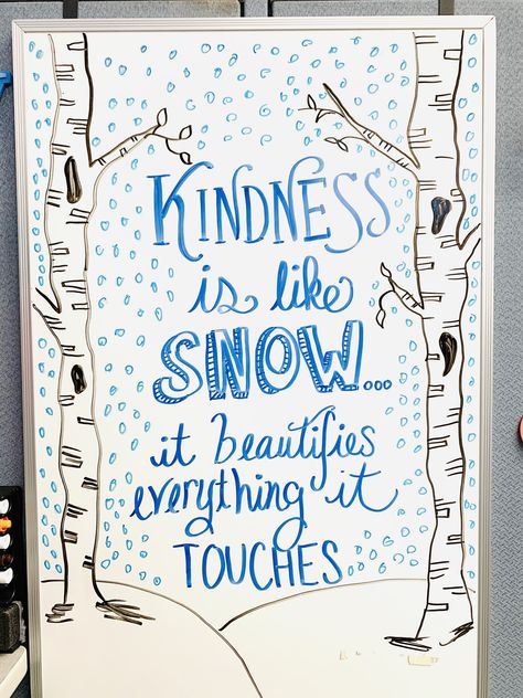 New Year White Board Ideas, Winter Whiteboard Ideas, Winter Whiteboard Art, Winter White Board Ideas, New Years White Board Ideas, Whiteboard Art Classroom, January Whiteboard Ideas, Summer Whiteboard Art, Aesthetic Whiteboard Ideas