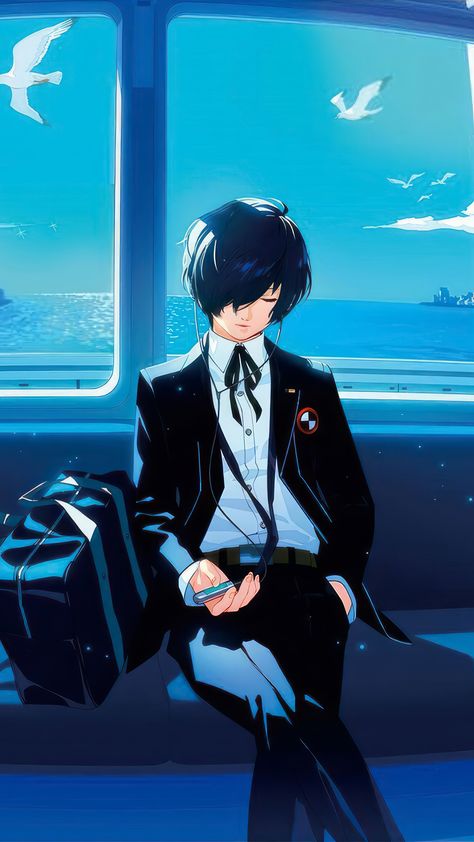 Makoto Yuki Wallpaper, Persona 3 Wallpaper Iphone, Persona 3 Reload Wallpaper, Limbus Company Wallpaper, Persona 3 Wallpaper, Persona Wallpaper, Minato Arisato, Makoto Yuki, Persona 3 Portable