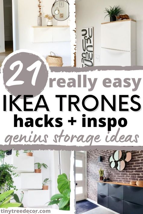 trones ikea hack and ideas Trones Ikea Hack, Shoe Rack Hacks, Trones Ikea, Ikea Shoe Rack, Bedside Table Ikea, Ikea Trones, Ikea Shoe Cabinet, Ikea Shoe, Ikea Hack Kitchen