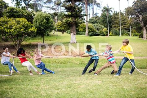 Rope Pulls, Weekend Activities, Model Release, Photo Illustration, The Park, Soccer Field, Dolores Park, Royalty, Free Download