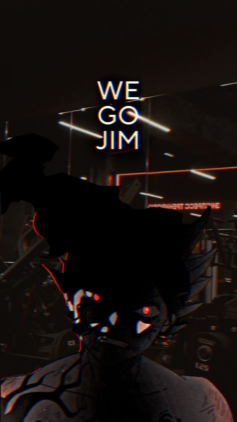 We go jim We Go Jim Wallpaper Anime, We Go Gym Wallpaper Anime, Anime Gym Wallpaper Iphone, We Go Jim Anime, We Go Jim Wallpaper, Anime Workout Wallpaper, Gym Lockscreen, Anime Gym Wallpaper, Black Gym Aesthetic