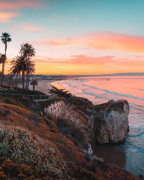 Travel Itinerary for Pismo Beach, California - Fathom Pismo Beach California, California Attractions, Los Angeles Aesthetic, California Destinations, California Photos, Dream Vacations Destinations, California Vacation, Pismo Beach, California Art