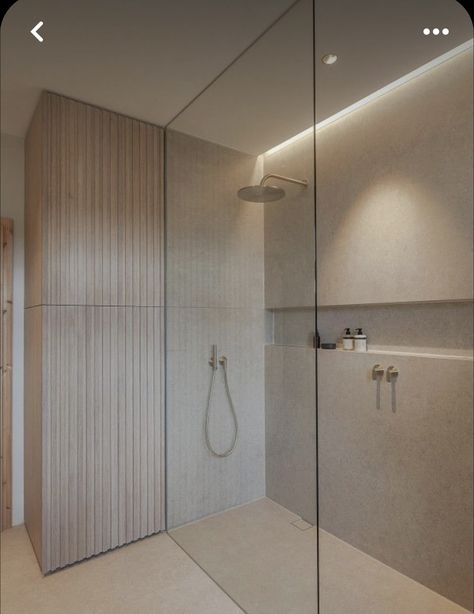 Drømme Bad, Contemporary Bathroom Lighting, Minimalist Bathroom Design, Bathroom Inspiration Modern, Bathroom Design Inspiration, Bathroom Inspiration Decor, Large Bathrooms, Simple Bathroom, Minimalist Bathroom