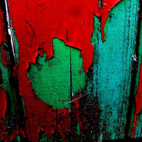 red green blue Black Red Green Aesthetic, Stone Wall Paint, Red And Green Aesthetic, Peeling Paint Texture, Art Experimentation, All We Know Is Falling, Blue Green Art, Sympathy For The Devil, Red Black Green