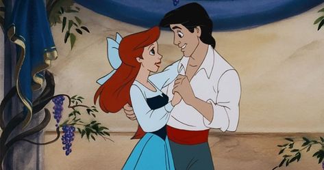 Disney Ariel And Eric, Ariel And Eric, Disney Romance, Disney Frames, Official Disney Princesses, Disney Princesses And Princes, Movies Disney, Star Wars Disney, Film Disney