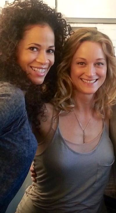 Teri Polo ~ Sherri Saum ~ The Fosters set Terri Polo, The Fosters Tv Show, Teri Polo, Female Of The Species, The Fault In Our Stars, Orange Is The New Black, Hello Beautiful, Girls In Love, Famous Faces