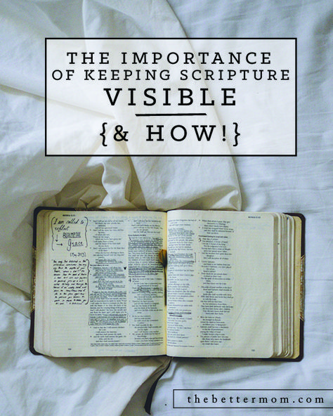 How does your environment make you feel? Have you ever thought of displaying Scripture and allowing God's word to soak into your home? Here are some creative ideas for how to get started today! I Need God, Motherhood Tips, Better Mom, Christian Motherhood, Faith Blogs, Memory Verse, Women Encouragement, Christian Parenting, Follow Jesus