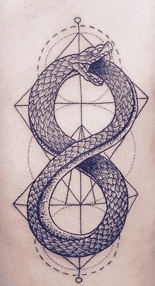 Snake Oroboros Tattoo, Infinite Snake Tattoo, Ouroboros Snake Tattoo, Oroboros Tattoo Design, Ourobos Tattoo, Torus Tattoos, Ouroboros Tattoo Men, Orboros Tattoo, World Serpent Tattoo