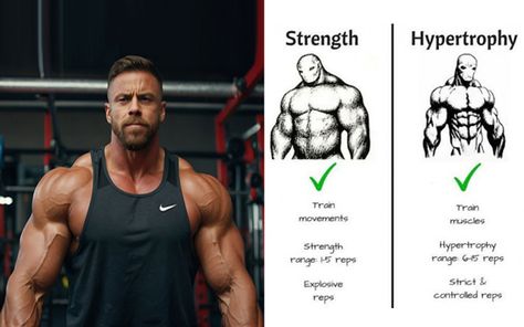 How Many Sets and Reps Should You Do For Muscle Hypertrophy Major Muscle Groups, Sets And Reps For Muscle Gain, Build Muscle Mass Workouts, How Many Sets And Reps To Build Muscle, Hypertrophy Training, Compound Lifts, Muscle Hypertrophy, Reps And Sets, Muscular Endurance