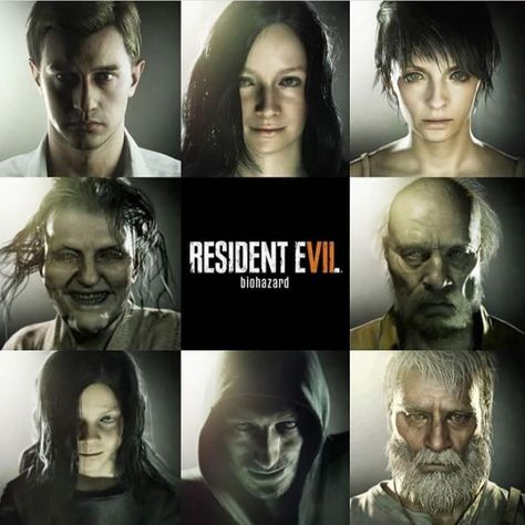 Resident Evil 7 Poster, Resident Evil Biohazard, Ethan Winters, Resident Evil 7 Biohazard, Hulk Character, Resident Evil 7, Games Ps4, Circus Characters, Human Icon