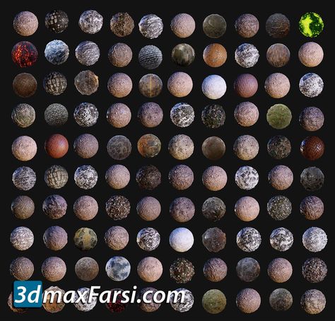 100 Ground Terrain Seamless PBR Textures Pbr Texture, Exterior Rendering, Uv Mapping, Game Engine, Texture Packs, Video Tutorials, 3d Animation, High Speed, 3d Printing