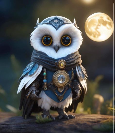 Owlin D&D character, created with Playground AI Owlin Character Art, Owlfolk Dnd, Owlin Dnd, Monk Dnd, Dnd Wizard, Dnd Druid, Midnight Forest, Fantasy Animals, Dungeons And Dragons Characters