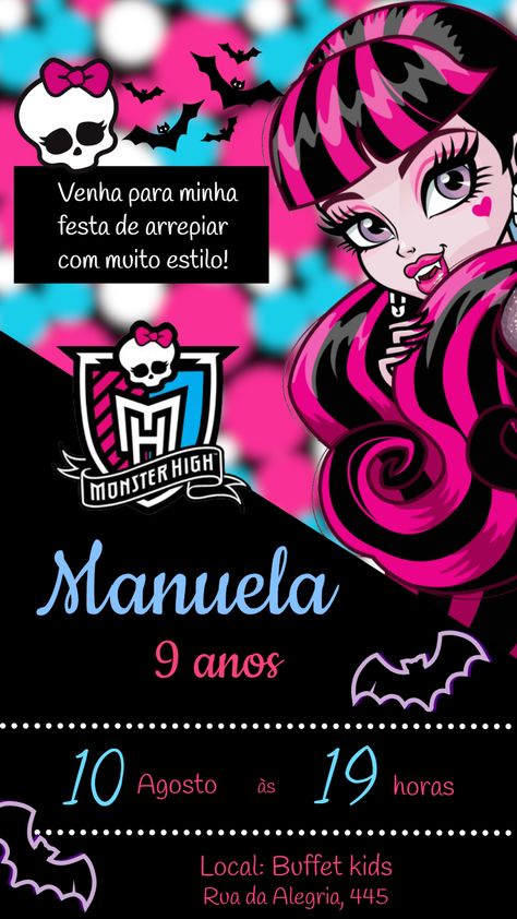 Edite grátis você mesmo usando nosso editor online | Design by FELICITY | Convite Digital Convite aniversário Monster High

O convite Convite aniversário Monster High perfeito para o seu evento!

Personalize o convite do seu jeito com nosso editor online

Nosso convite digital Convite aniversário Monster High é totalmente personalizável. Você pode alterar o texto, a fonte, as cores e até mesmo adicionar fotos. É fácil de usar e você pode editar o convite perfeito em minutos uti Monster High Birthday Party, Monster High, Online Design, Cake Topper, Lily, Birthday Party, Birthday