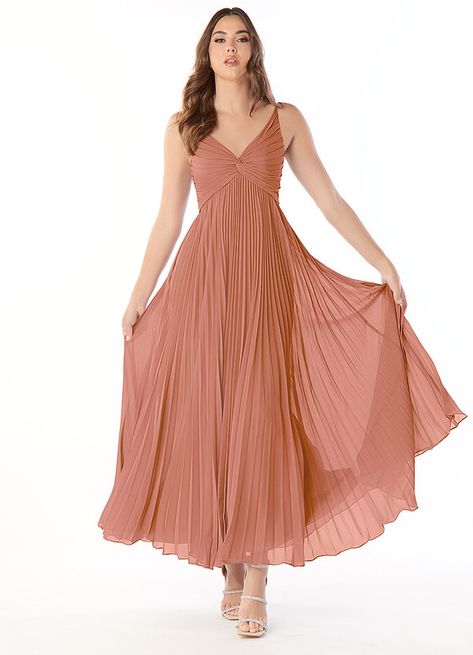 Boho Cocktail Dress, Bridesmaid Dresses Ankle Length, Flowy Bridesmaid Dresses, Rose Bridesmaid Dress, Mauve Bridesmaid Dress, Bridesmaid Dresses Azazie, Rose Bridesmaid Dresses, White Alabaster, Chiffon Bridesmaid Dresses