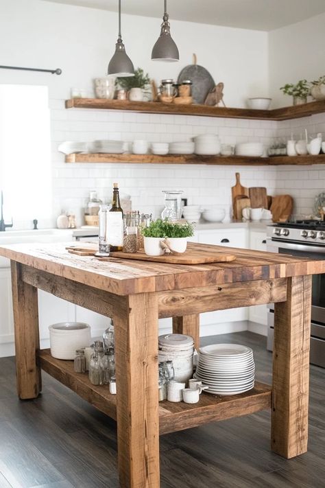 Reclaimed wood mantel