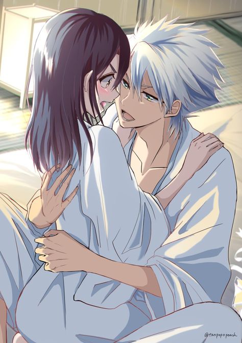 Bleach Couples, Bleach Drawing, Toshiro Hitsugaya, Bleach Fanart, Anime Bleach, Drawing Cartoon Characters, Bleach Characters, Shaman King, Bleach Art