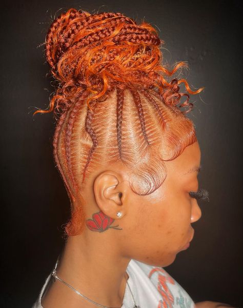 Braids Going Into A Ponytail, Stitch Braided Ponytail, Feedin Braids Ponytail, Braid Pony, Stitch Braid, Romantic Waves, Short Box Braids Hairstyles, Hairstyles 2024, Feed In Braids Hairstyles