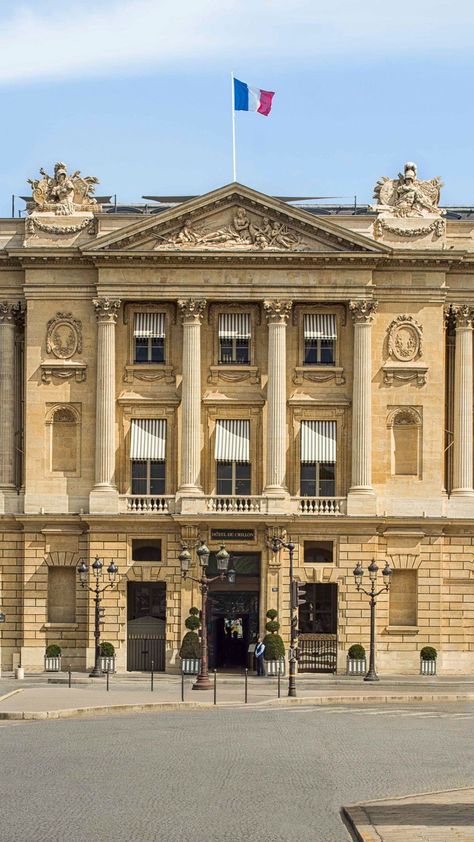 Hotel De Crillon Paris, Hotel De Crillon, France Hotel, Parisian Beauty, Parisian Hotel, Luxury Hotel Design, Hotel Room Interior, Hotels In France, European Hotel