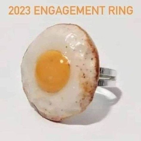 Meyer Hatchery (@meyer_hatchery) • Instagram photos and videos Kimmy Gibbler, Andrea Barber, Egg Jewelry, Egg Ring, Barista Gift, Food Rings, Egg Rings, Funny Jewelry, Fuller House