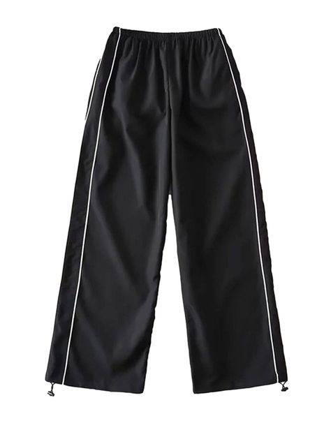 Twilight Dr, Marauders Dr, Sports Pants Women, Striped Wide Leg Pants, High Waist Fashion, Sports Pants, Pop Punk, Style Streetwear, Aaliyah