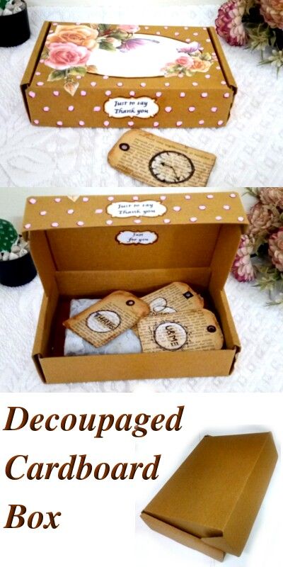 #decoupaged #decorativestoragebox #shabbychicdecor #cardboardcrafts Boho Vintage Decor, Diy Vintage Decor, Shabby Chic Boho, Decorative Storage Boxes, Cardboard Gift Boxes, Decoupage Box, Modge Podge, Cardboard Crafts, Chic Look