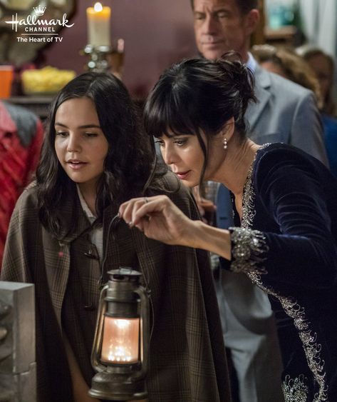 Good Witch: Spellbound - Cassie (Catherine Bell) and Grace (Bailee Madison) find a long lost prophecy about Middleton. Watch the 2-hour special on October 22 at 8/7c on Hallmark Channel! Witch Pics, Hallmark Good Witch, Witch Tv Shows, Cassie Nightingale, The Good Witch Series, Witch Tv Series, Sabrina Spellman Style, Hallmark Tv, James Denton