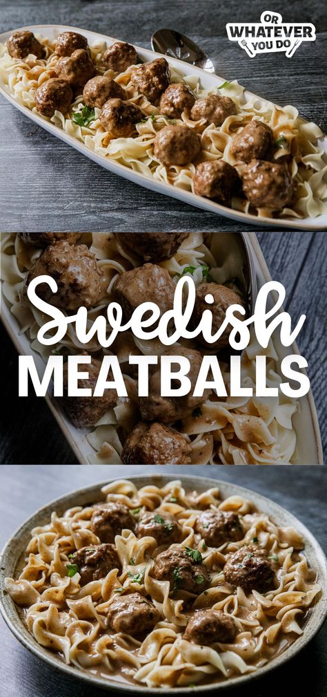 Authentic Swedish Meatball Recipe, Authentic Swedish Meatballs, Best Swedish Meatball Recipe, Prime Rib Recipe Easy, Recipes For Big Families, Spiced Meatballs, Homemade Swedish Meatballs, Leftover Prime Rib Recipes, Swedish Meatball Recipe