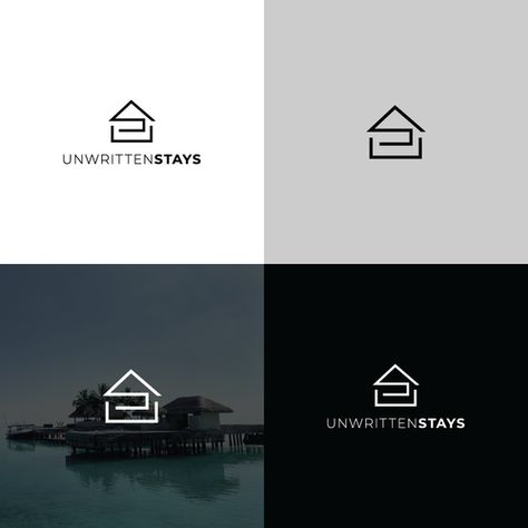 Designs | Design a eye catching logo for a leading Vacation Rental Company! | Logo design contest Rental Logo Design, Bnb Logo, Property Logo Design, Property Logo, Airbnb House, T Shirt Logo Design, Shirt Logo Design, New Logo Design, Just Us