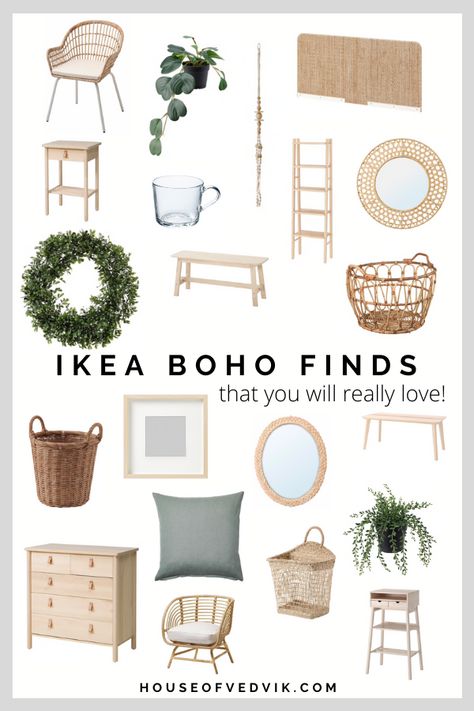 Ikea Boho, Boho Ikea, Scandinavian Heritage, Ikea Finds, Interior Boho, Boho Bedroom Decor, Boho Room, Bedroom Boho, Boho Living Room