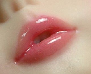 Lips Aesthetic, Close Up, Lips, Pink