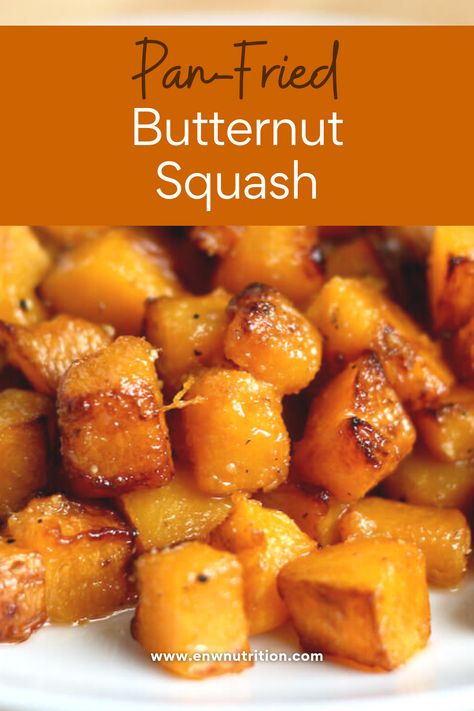 Looking for a delectable vegetable side dish for Thanksgiving or fall gatherings? Look no further than this Pan-Fried Butternut Squash recipe! Elevate your dinner table with the rich flavors of butternut squash. This easy-to-make dish is the perfect addition to any autumn meal. Explore the versatility of butternut squash in various recipes and add this one to your collection of fall favorites. Impress your guests with this easy sautéed butternut squash. Fried Butternut Squash, Masala Seasoning, Butternut Squash Recipes Healthy, Butternut Squash Side Dish, Sauteed Butternut Squash, Squash Fries, Butternut Recipes, Butternut Squash Recipe, Easy Butternut Squash