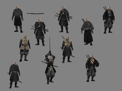 The Witcher 3's Creators Have Imagined Geralt As A Samurai Witcher Armor, Japanese Culture Art, Video Game Artist, Feudal Japan, Witcher Art, Samurai Artwork, Ninja Art, Buddhist Traditions, Characters Design