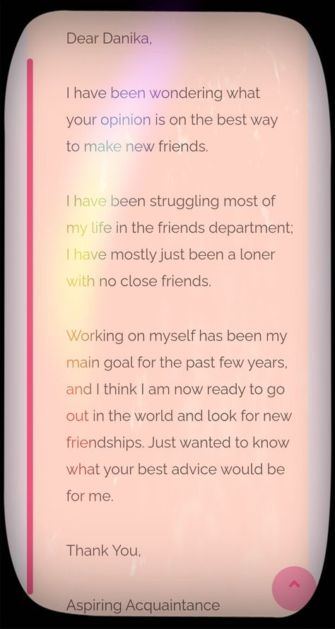 I responded to this letter in my advice column, link attached. If you have something you would like some guidance on and you would like me to reply to you next, email your letter to advice@dmemorybox.com All details in the "Introduction" tab from the menu at the top of my website. ♡ My Friend Essay, Dear Past Me Letter To Myself, Introduction Of Myself For College, Essay On Myself, Short Introduction Of Myself, Introduction Of Myself, Short Fiction Stories, Advice Column, Advice Columns