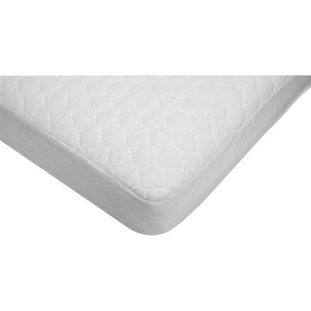 American Baby Company Quilted Fitted Waterproof Crib Mattress Pad Cover for Standard Crib and Toddler Mattresses, White Waterproof Crib Mattress Pad, Bed Color, Mattress Pad Cover, Baby Mattress, Crib Toddler Bed, Toddler Mattress, American Baby, Baby Nursery Bedding