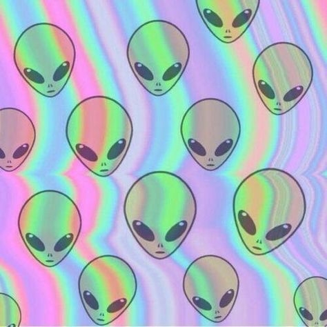 Alien Tumblr, Tumblr Aliens, Trippy Alien, Space Grunge, Iphone Wallpaper For Guys, Alien Aesthetic, Tumblr Backgrounds, Pastel Grunge, Wallpaper Tumblr