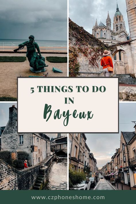 5 Things to do in Bayeux, Normandy Bayeux France, Beautiful Restaurants, D Day Beach, D Day Invasion, Juno Beach, Bayeux Tapestry, Normandy France, Adventure Explore, Medieval History