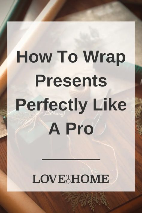 How To Wrap Presents Perfectly Like A Pro Ways To Wrap Presents, How To Wrap Presents, Wrap A Present, Wrap Presents, Wrapping Presents, How To Wrap, Present Wrapping, A Present, Like A Pro