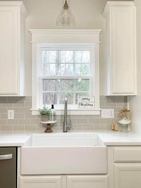 Kitchen Cabinets Window Over Sink, Small Kitchen Window Over Sink, Above Kitchen Sink Ideas, Kitchen Lighting Over Sink, Kitchen Sink Windows, Above Sink Lighting Kitchen, Window Above Kitchen Sink, Over The Sink Lighting, Light Above Kitchen Sink