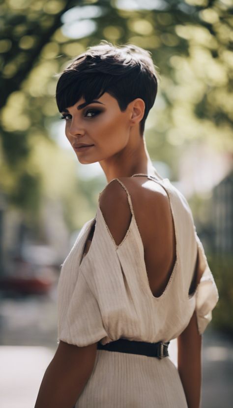 23 Beautiful Summer Haircuts For 2025 » Hairlogs Feminine Short Hair, Beckham Hair, Summer Haircut, Black Women Short Hairstyles, Crop Hair, Summer Haircuts, Bob Haircut For Fine Hair, Haircut Styles, Haircuts For Curly Hair