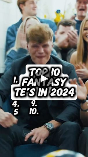 1.4K views · 124 reactions | TOP 10 Fantasy TE’s For 2024🏈Comment “RANKINGS” To Get My Top 20 FREE

Follow @fantasyleaguemvp To WIN In Fantasy

#nfl #fantasyfootball #fantasyfootballadvice #fantasyfootballtips #tightend | Fantasy Football MVP | fantasyleaguemvp · Original audio How To Play Fantasy Football, Top 20, Fantasy Football, Nfl, Football, 10 Things