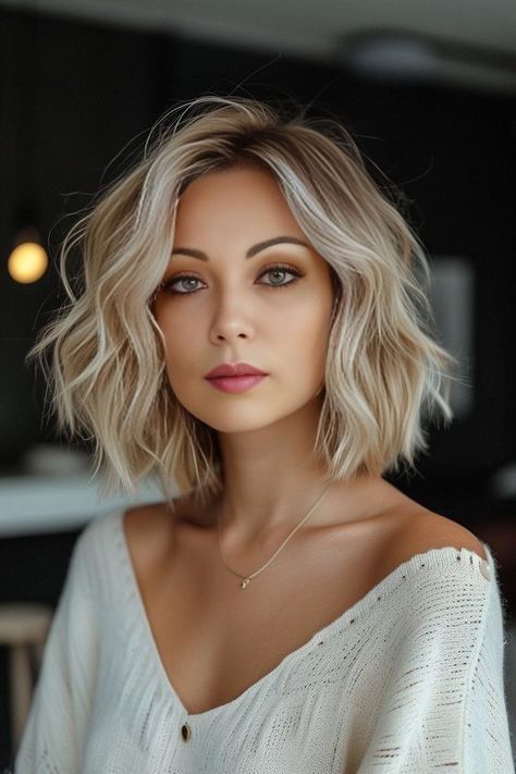 #HairStyles#HairInspiration#HairGoals#HairTrends#HairFashion#HairIdeas#HairTransformations#HairArt#HairLove#HairInspo#HairMagic#HairDesign#HairCare#HairJourney#HairMakeover#HairTips#HairColor#Hairstylist#HairCut#HairDo#HairBraids#airUpdo#CurlyHair#StraightHair#ShortHair#LongHair#NaturalHair#WeddingHair#BridalHair#HairFashion Trending Hairstyles 2024, Dark Blonde Bobs, Above Shoulder Length Hair, Blonde Bob Hairstyles, Edgy Short Hair, Hairdos For Short Hair, Blonde Hair Looks, Peinados Fáciles Para Cabello Corto, Rock A