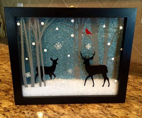 DIY Christmas Shadow Boxes: Shadow Boxes Ideas, Diy Christmas Shadow Box, Shadow Box Ideas, Boxes Ideas, Christmas Diorama, Diy Shadow Box, Christmas Shadow Boxes, Shadow Box Art, Christmas Nativity Scene