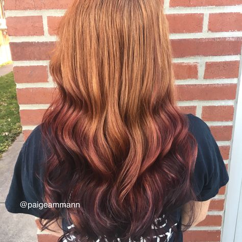 Redhead Ombre, Irish Makeup, Lavender Hair Ombre, Reverse Ombre Hair, Balayage Hair Blonde Short, Redhead Quotes, Balayage Hair Ash, Reverse Balayage, Reverse Ombre