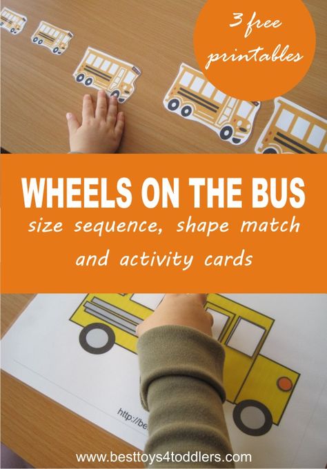 Using Wheels on the Bus nursery rhyme to learn early math concepts with toddlers Bus Crafts, The Wheels On The Bus, Transportation Unit, Transportation Activities, Transportation Preschool, Rhyming Activities, Transportation Theme, Wheels On The Bus, Tot School