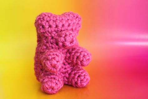 IMG_2088 Crochet Gummy Bear Pattern Free, Crochet Gummy Bear Pattern, Gummy Bear Crochet Pattern, Gummy Bear Pattern, Crochet Gummy Bear, Twinkie Chan, Bear Patterns Free, Crochet Food, Brand Website