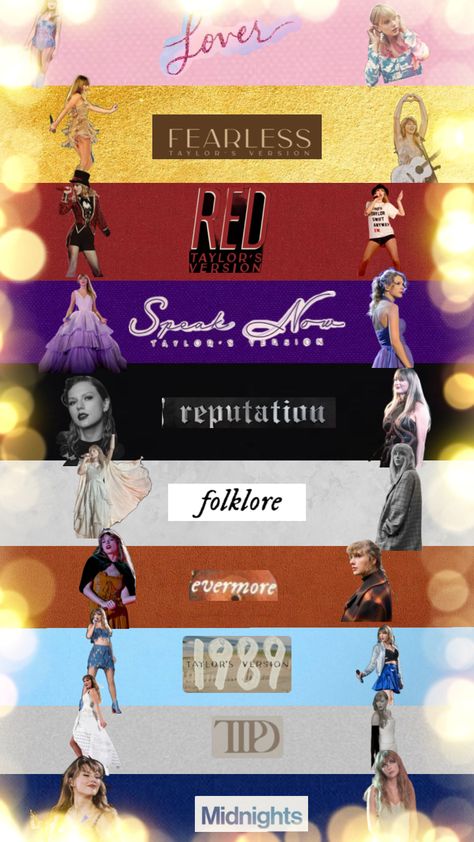 #taylorswift #theerastour #theerastourtaylorswift #taylorswifteras #taylornation each era from the eras tour in order including TTPD! Taylor Swift Videos, A Series Of Unfortunate Events, Red Taylor, Eras Tour, New Era, Taylor Swift, Swift