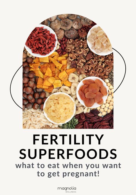 Fertility Superfoods: What to Eat When You Want to Get Pregnant | Magnolia Wellness OC Fertility Boosting Foods, Fertility Smoothie, Fertility Nutrition, Increase Fertility, Fertility Foods, Fertility Health, Organic Meat, Fertility Diet, Natural Fertility