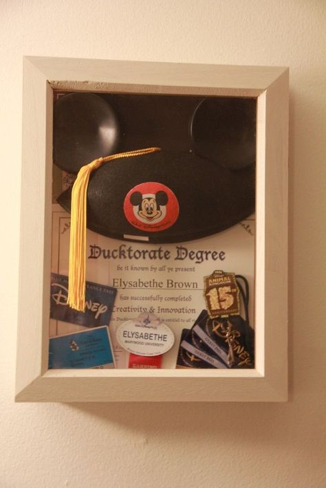 Disney Shadow Box, Disney Dorm, Information Station, Disney College, Disney College Program, Magic Home, Tema Disney, Disney Cast Member, Roommate Gifts