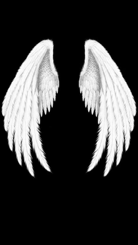 Angel Wings Png, Wallpaper Blur, Angel Wings Drawing, Iphone Wallpaper Blur, Angel Wings Art, Wings Wallpaper, Wings Drawing, Angel Wallpaper, Wing Tattoo